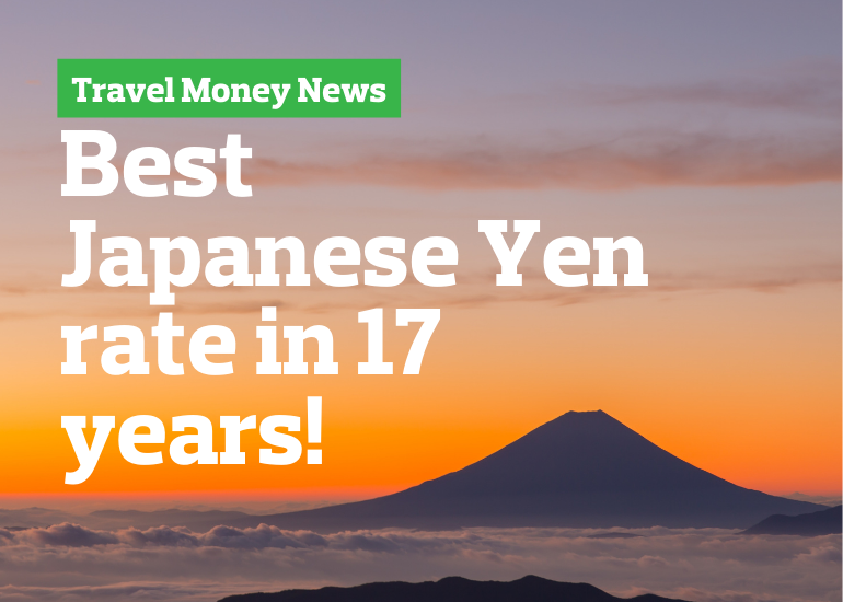 Best AUD to JPY exchange rate in 17 years!