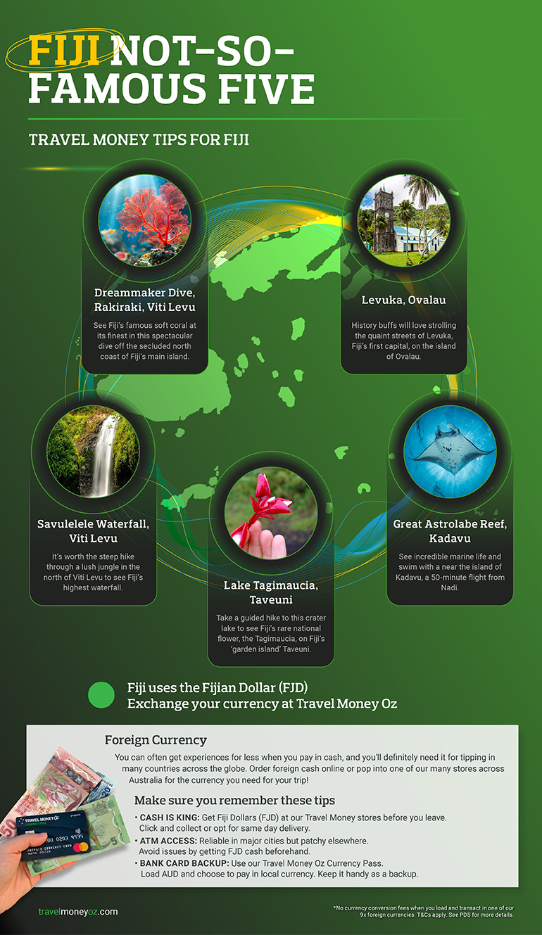 Travel Money OZ Fiji Info Graphic